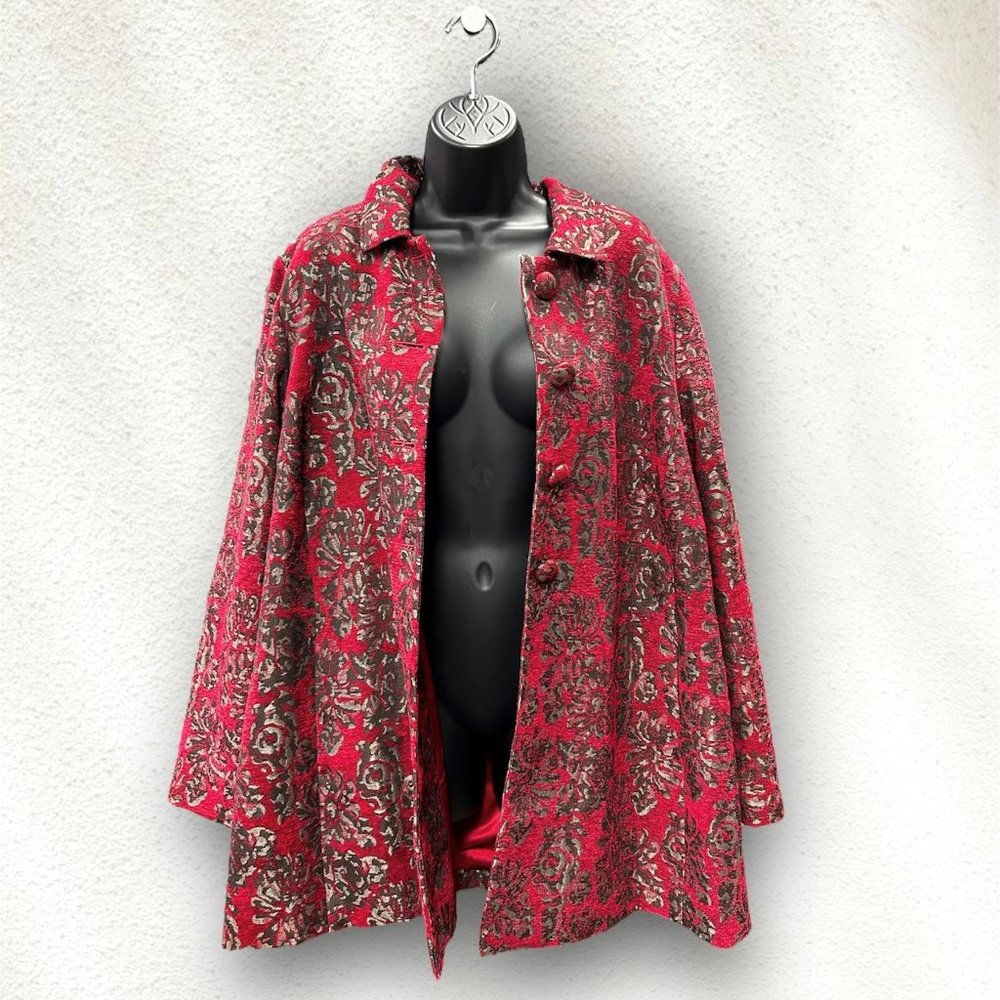 Chico Jacquard Floral Jacket - Picture 2 of 3